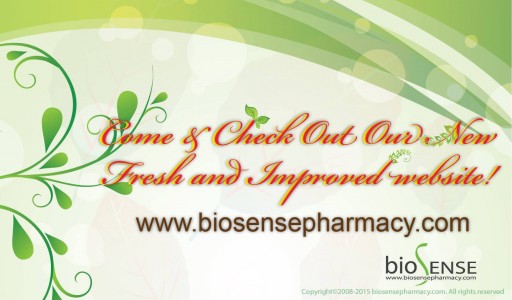 Biosense Pharmacy - A New Refreshed and Improved Website!